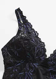 Body med glittergarn, bonprix