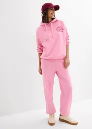 Oversized sweatshirt i 100% bomull, bonprix