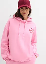 Oversized sweatshirt i 100% bomull, bonprix