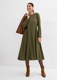 Kjole i 100% bomullsflanell, bonprix