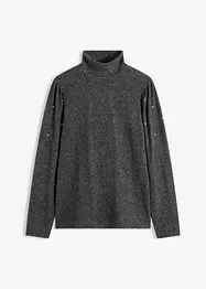 Fleecegenser i lett viskosemiks, bonprix