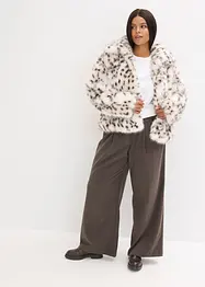 Jakke i fuskepels, bonprix