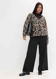 Jacquard strikkejakke, bonprix