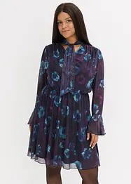 Kjole i myk mesh, bonprix