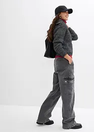 Troyer-genser av myk bomullsmiks, bonprix