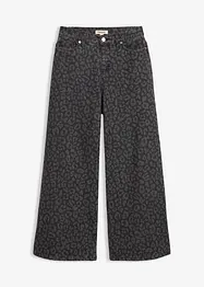 Wide Leg-jeans Mid Waist, bonprix