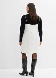 Minikjole med fint paljettbroderi, bonprix