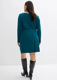 Kjole med båthals, bonprix