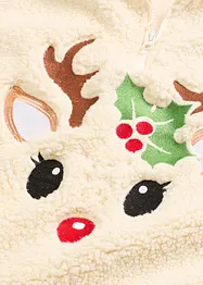 Loungewear-joggedress i pilé med fleecebukse, bonprix