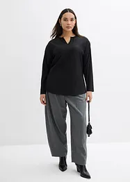 Plissert topp, bonprix