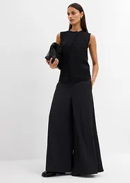 Asymmetrisk vest i Punto di Roma-materiale, bonprix