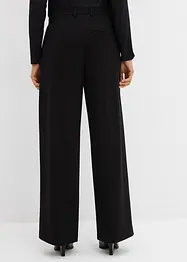 Bukse med legg i viskosemiks, bonprix