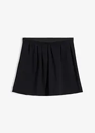 Sweatskjørt med legg av viskosemiks med glans, bonprix