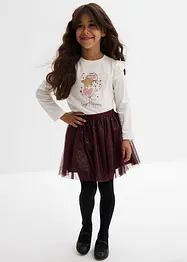 Miniskjørt i tyll, bonprix