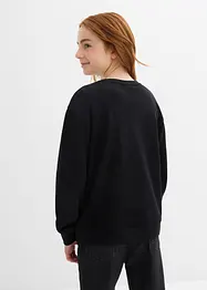 Sweatshirt i 100% økologisk bomull, bonprix