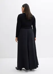 Vid bukse i lett materiale med komfortlinning, bonprix