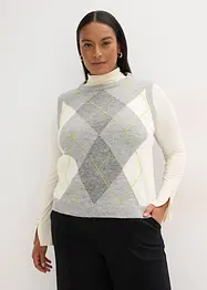 Strikket vest, bonprix