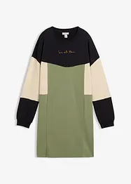 Sweatkjole i 100% bomull, bonprix