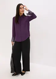 Skjorte med glitterstener, bonprix