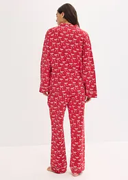Pyjamas i 100% bomull, bonprix