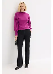 Feminin bukse med buksepress, bonprix