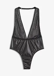 Stringbody med glitter, bonprix