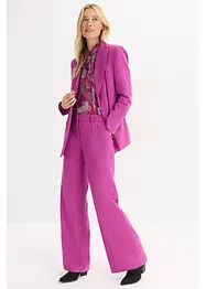 Tunika i sateng med biser, bonprix