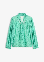 Langermet topp av delikat mesh, bonprix