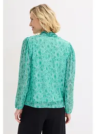 Langermet topp av delikat mesh, bonprix