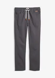 Regular Fit pull on-bukse med stretch, Straight, bonprix