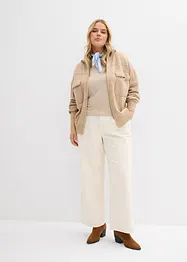 Vid kordfløyelsbukse, bonprix