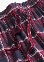 Vevd pyjamasbukse i flanell, leveres med gavepose, bonprix