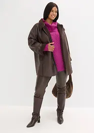 Kabelstrikket genser, bonprix