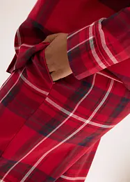 Vevd pyjamas i flanell, bonprix