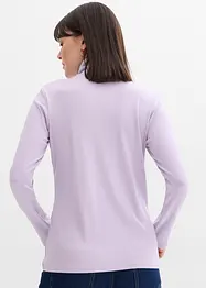 Ribbestrikket topp i myk viskosemiks, bonprix