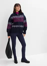 Leggings med glidelås i kanten, bonprix