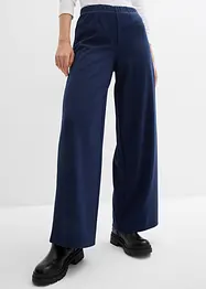 Bukse i behagelig Punto di Roma-materiale med vide ben, bonprix