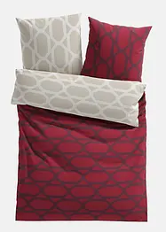 Vendbart sengesett med grafisk design, bonprix