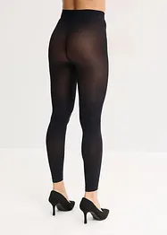 Leggings med behagelig linning 50 den (2-pack), bonprix