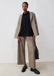 Skjorte med silke, bonprix