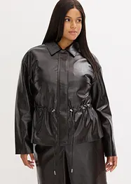 Jakke i imitert lakkskinn, bonprix