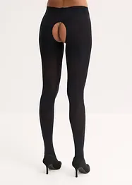 Ugjennomsiktig strømpebukse ouvert 80 den, bonprix