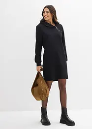 Sweatshirtkjole i bomullsmiks, bonprix