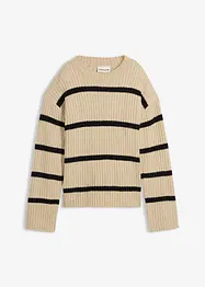 Stripet genser, bonprix