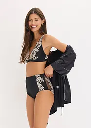 Bralette i tofarget blondemateriale, bonprix