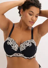 Balconette-BH i tofarget blondemateriale (2-pack), bonprix