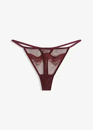 Tanga-string med raffinert blonde, bonprix