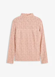 Blondetopp med høy hals, bonprix