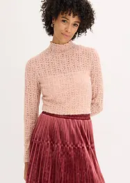 Blondetopp med høy hals, bonprix