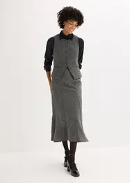 Vest i tweedlook, bonprix